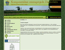 Tablet Screenshot of komposztalas.derecske.hu